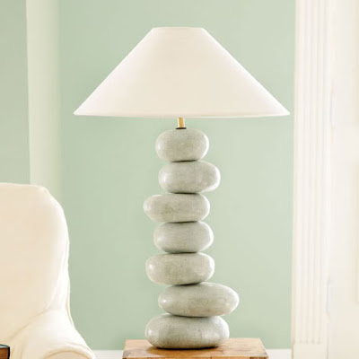 Stacked Rock Lamp