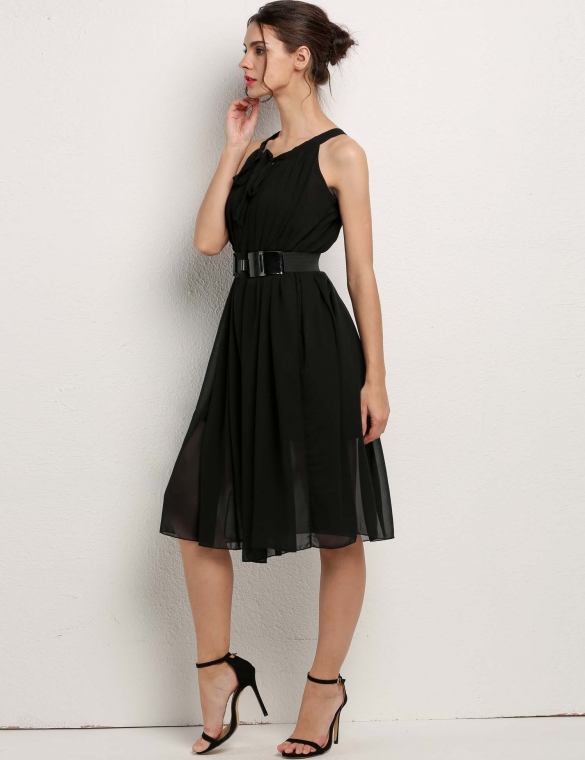 Vestido negro y elegante para el verano. | Vestidos baratos online. Vestido negro y elegante para el verano. | Vestidos baratos online.