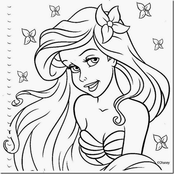 Disney - Ler e Pintar - Princesa