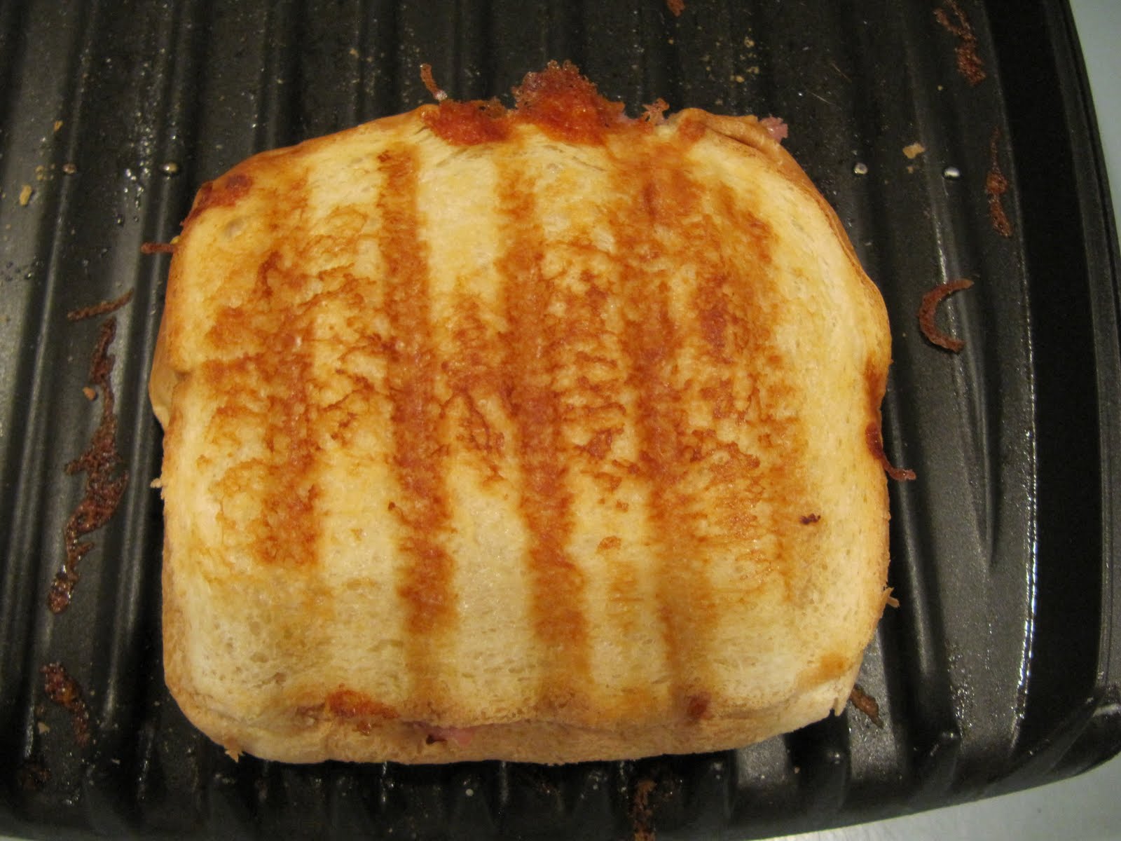 Sew Many Ways... Grilled Cheese with a Foreman Grill