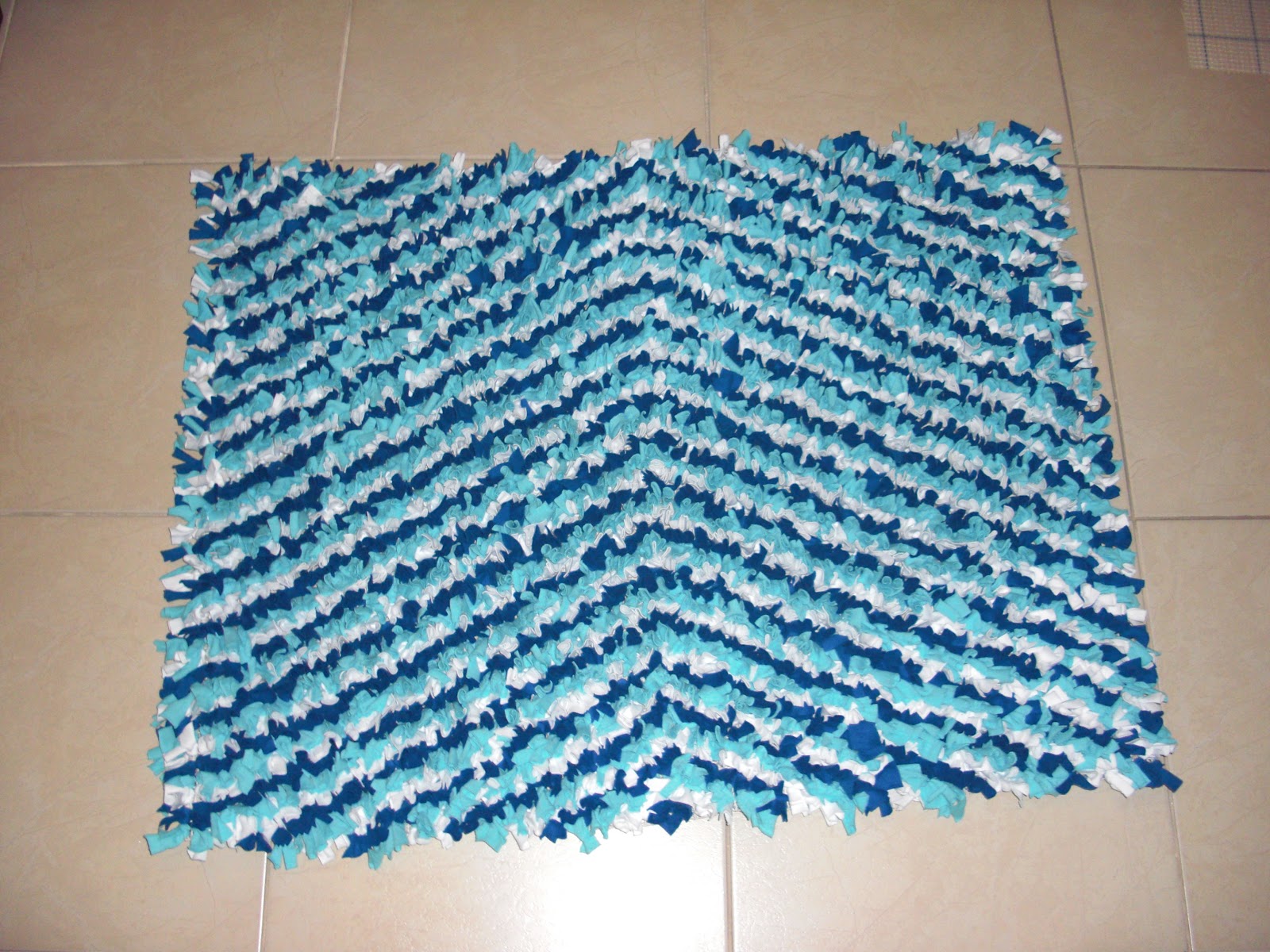 Blondie In Bahrain Jersey Knit Rug (Part 2)