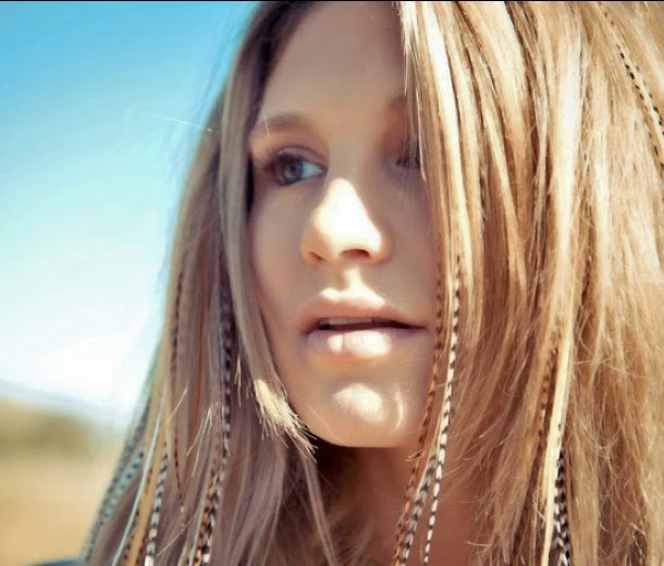 Feather braids hairstyle Feather braids
