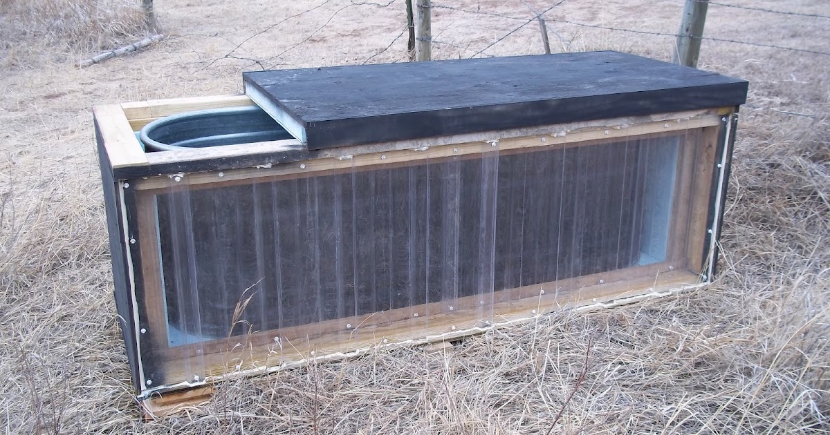Homesteading Wife Solar Heated Water Tank