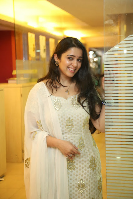 Charmi Kaur in Salwar Kameez at Radio Mirchi Charmi Kaur in Salwar Kameez at Radio Mirchi