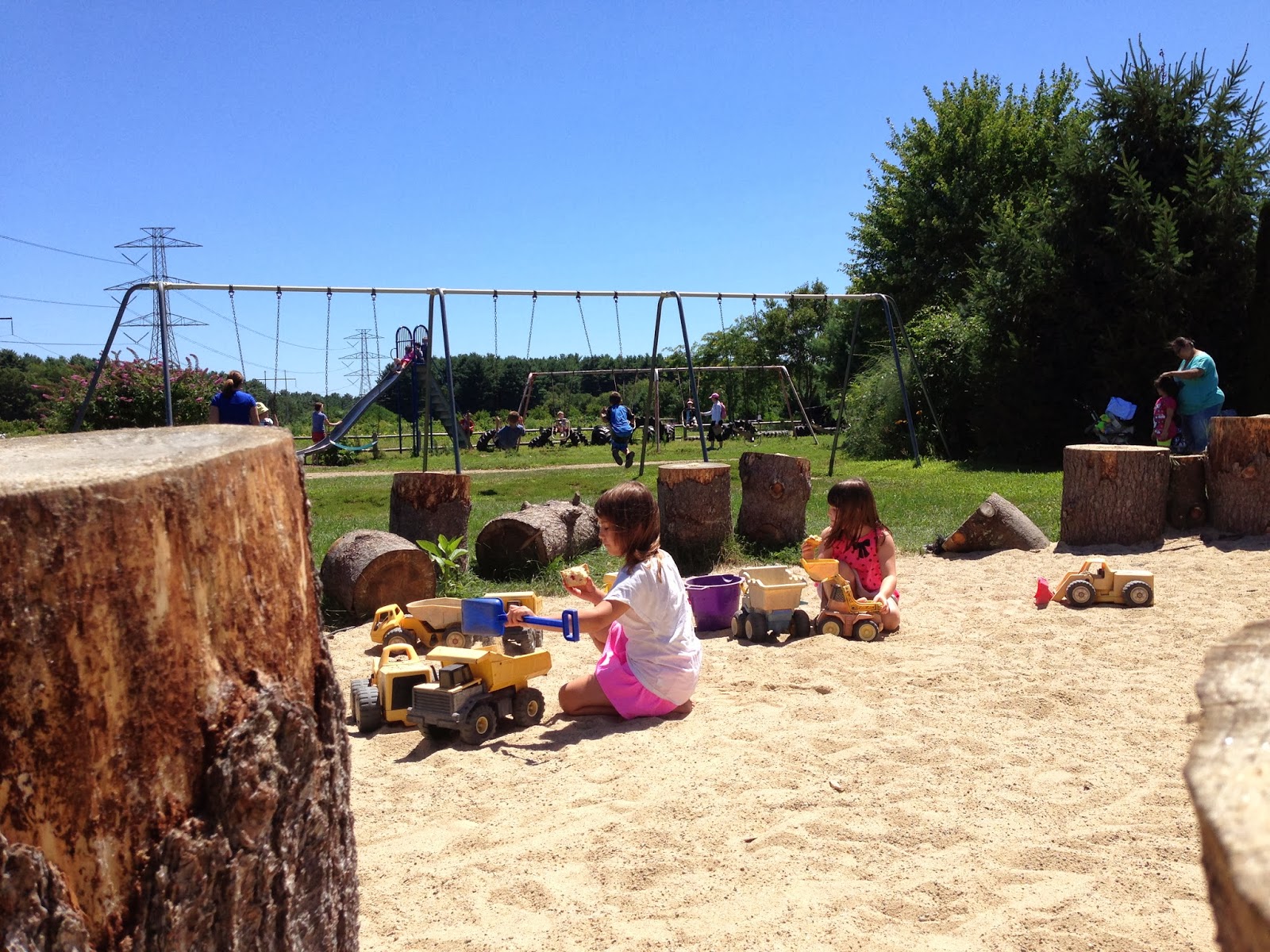 Playground Hopping The Jackpot! Wards Berry Farm in Sharon.
