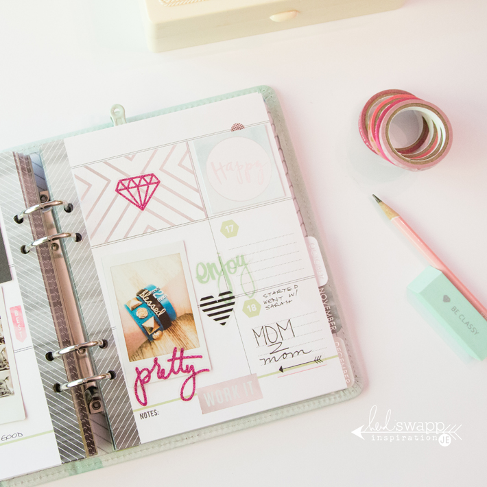 Heidi Swapp Memory Planner pages by @createoften