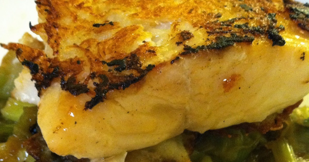 Cod in Shredded Potato Inspired by Jaques Pepin