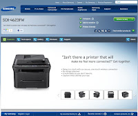 Samsung SCX 4632fw Installation : CLICK TO ENLARGE PIC Samsung SCX-4623FW wireless printer configuration and installation of Samsung SCX-4623fw on a wireless network the solution to the problem of installing