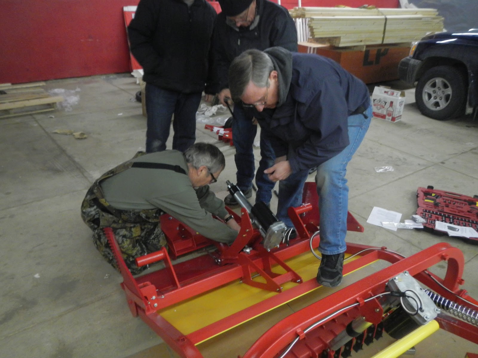 Yorkton Cross Country Ski Club NEW GROOMING EQUIPMENT FINALLY ARRIVED