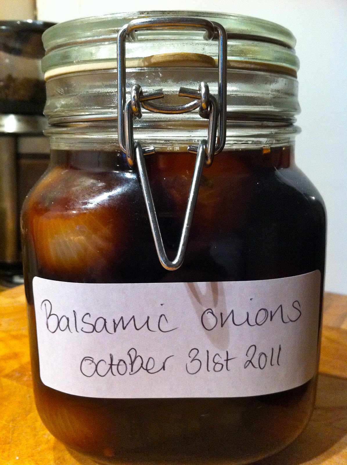 Lesley's Kitchen, artisan catering Balsamic pickled onions