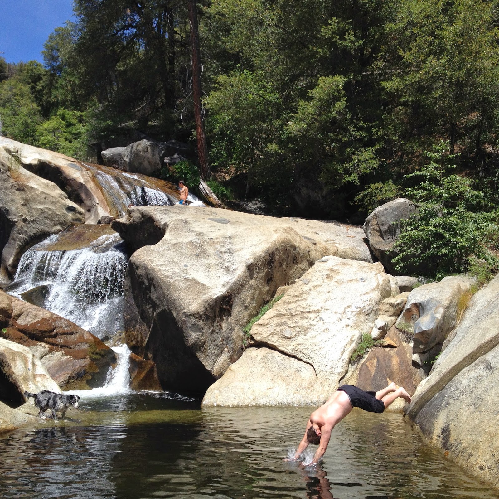 Angel Falls on Willow Creek. Oakhurst, California Adventures in Southern California