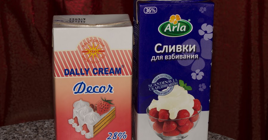 All about cakes: Сливки для взбивания