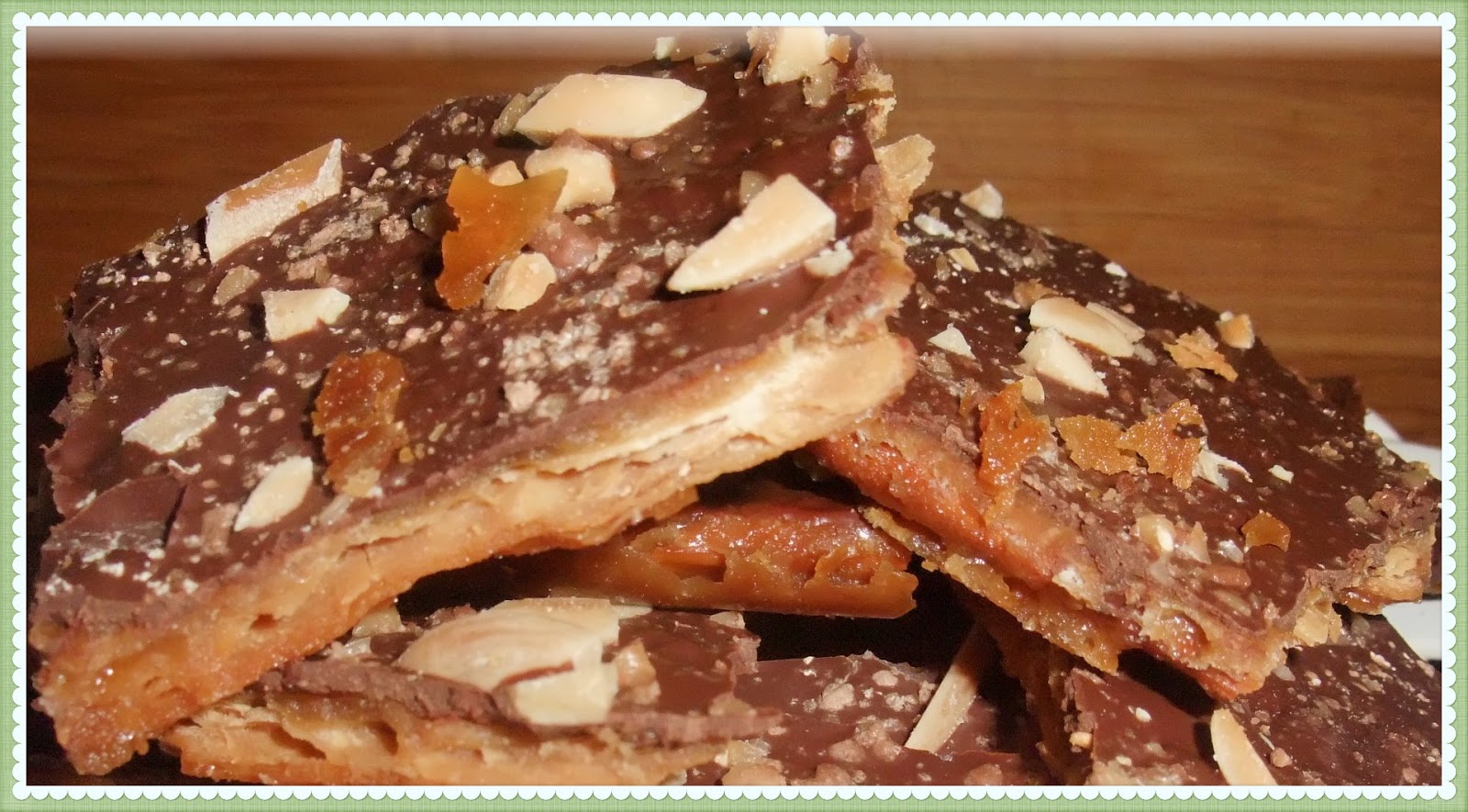 Rosie's Country Baking Matzo Crunch or Heaven in my Mouth!