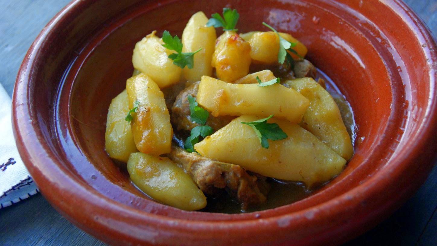 Fleur d'oranger, Masala & Co.. Moroccan Jerusalem artichoke tagine