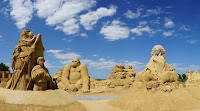 Пясъчни фигури от Бургас
