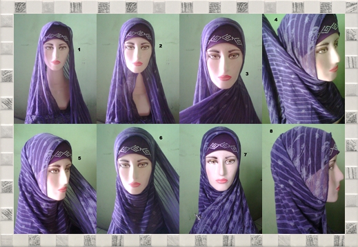 Cara Memakai Jilbab Pashmina