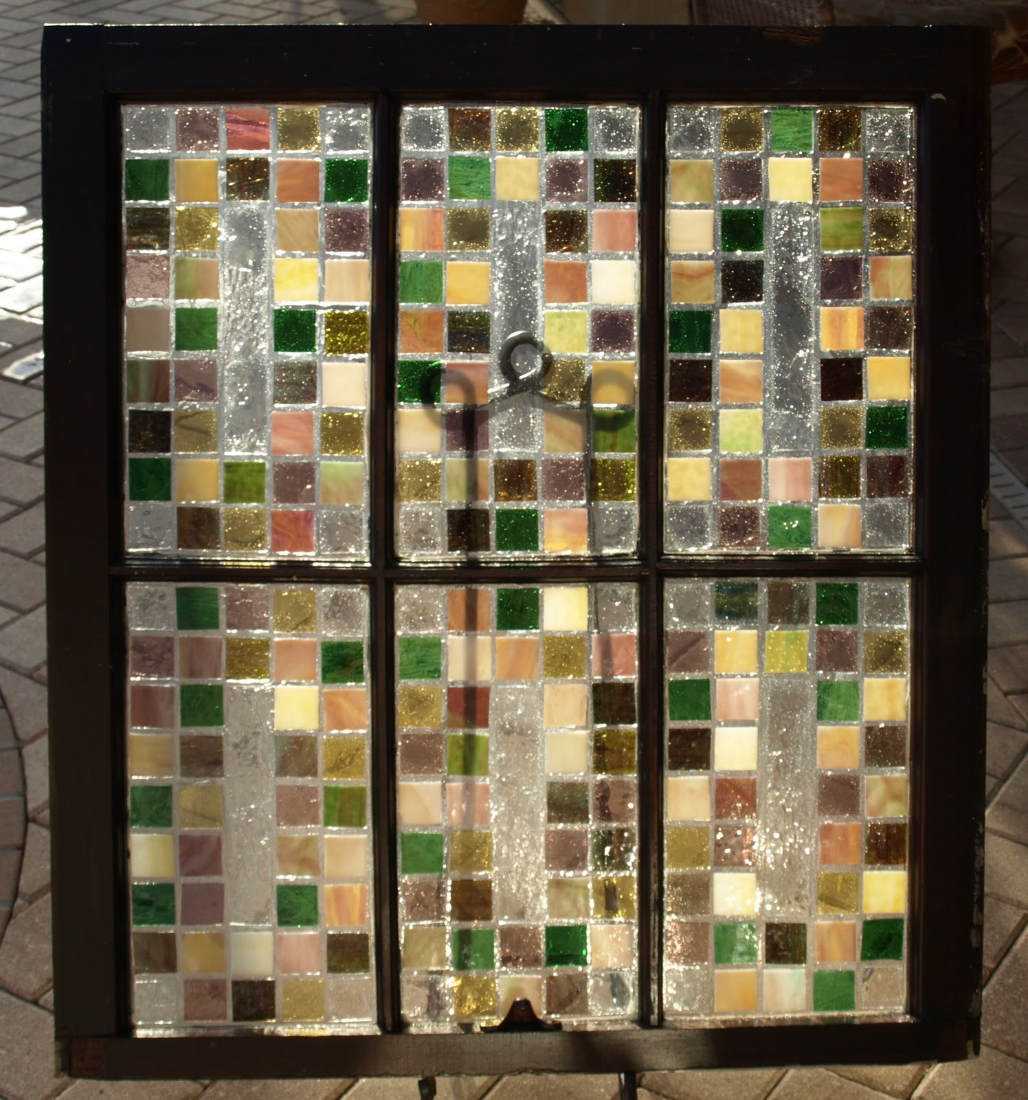 [ARTful] Salvage New stained glass mosaic windows UPDATE!