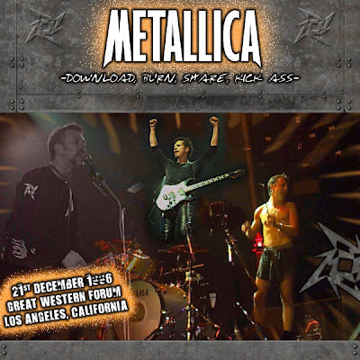 METALLICA- single, promo,live Metallica-Los+Angeles+-+December+21,+1996