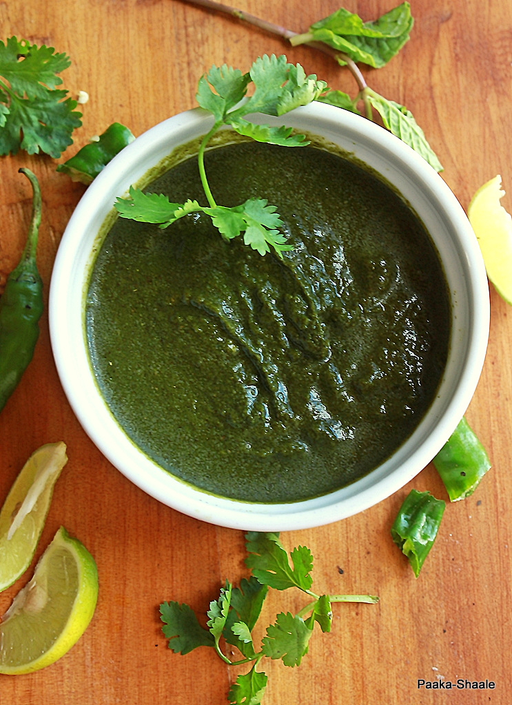 PaakaShaale Mint coriander chutney