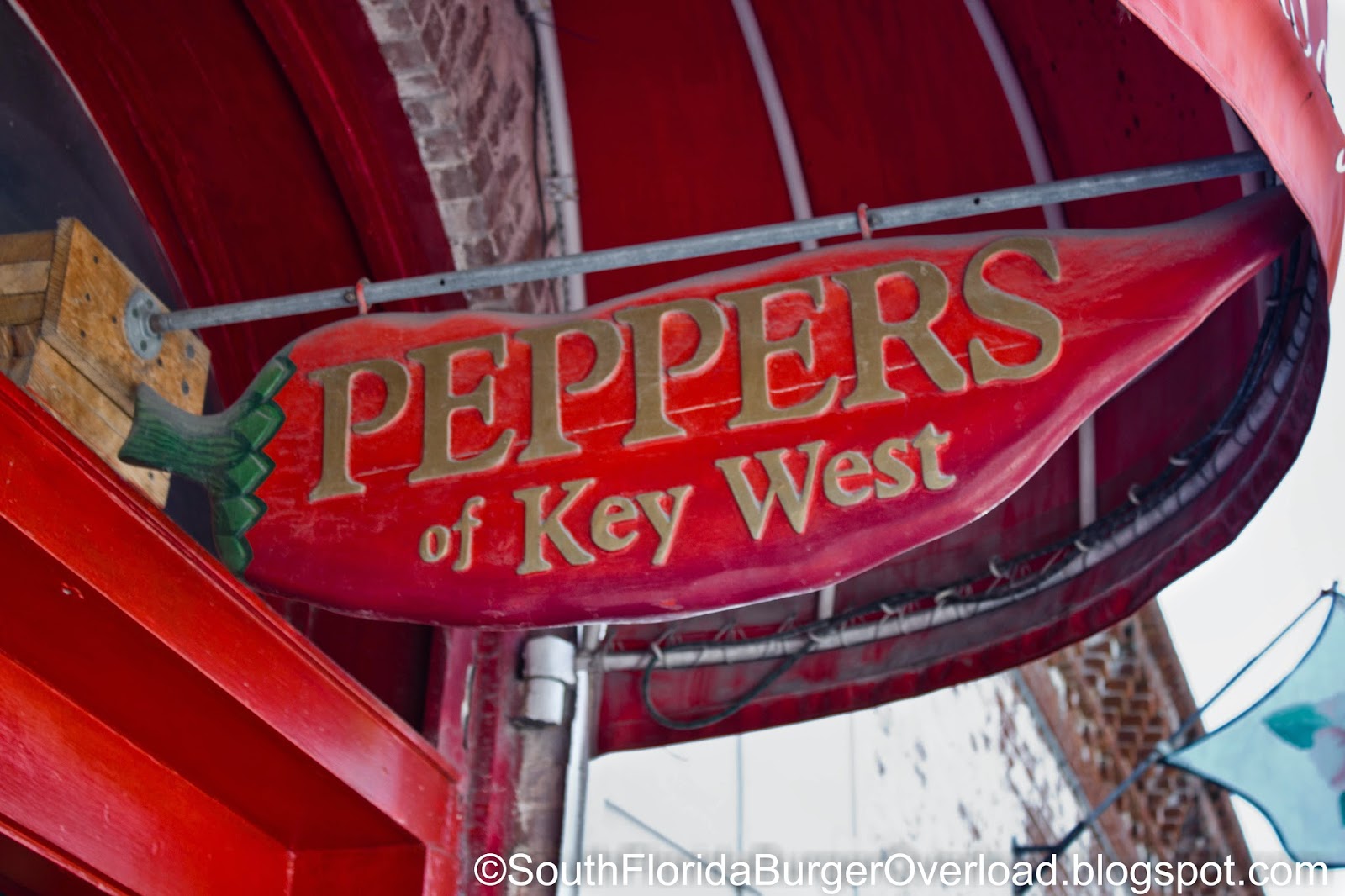 South Florida Burger Overload Peppers of Key West