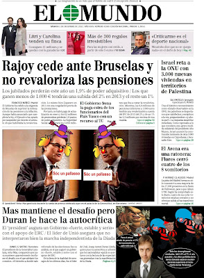 NO HAN APRENDIDO LA LECCIÓN TENEMOS QUE VOLVER AL BOICOT Estas Navidades ni un producto de Cataluña en la mesa hasta que los catalanes de seny saquen de la Generalitat a esta colla de chorizos irresponsables y sinvergüenzas