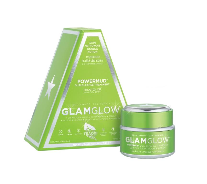 maschera glam glow trattamento detergente doppia azione