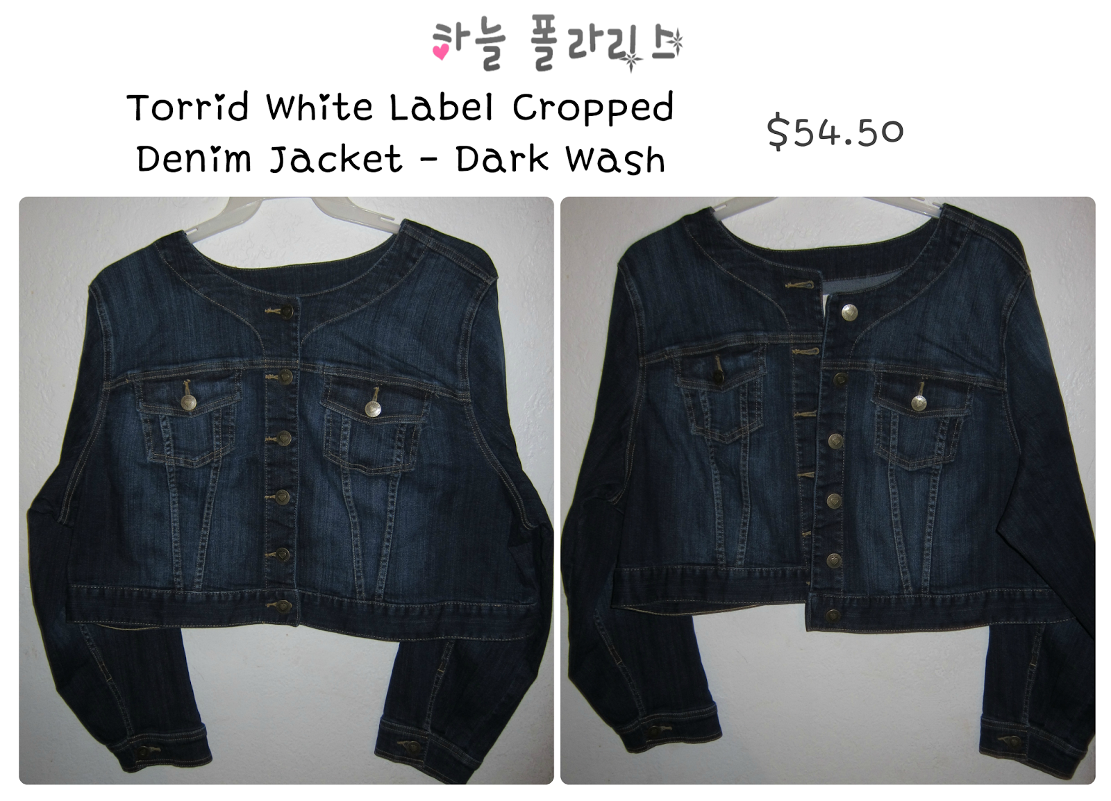 torrid cropped denim jacket