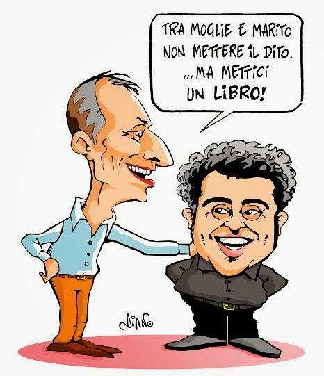 Caricatura sul mio libro