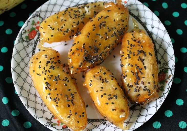 YUMMY TUMMY Banana Toffee / Chinese Toffee Banana Recipe