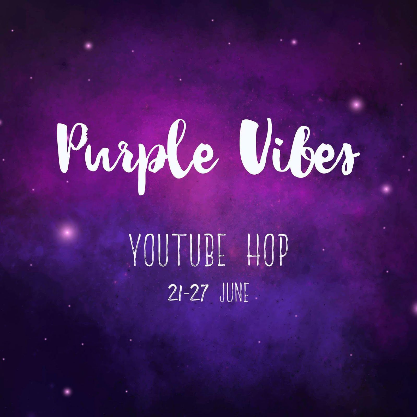 Enjoy Purple Vibes YouTube Hop