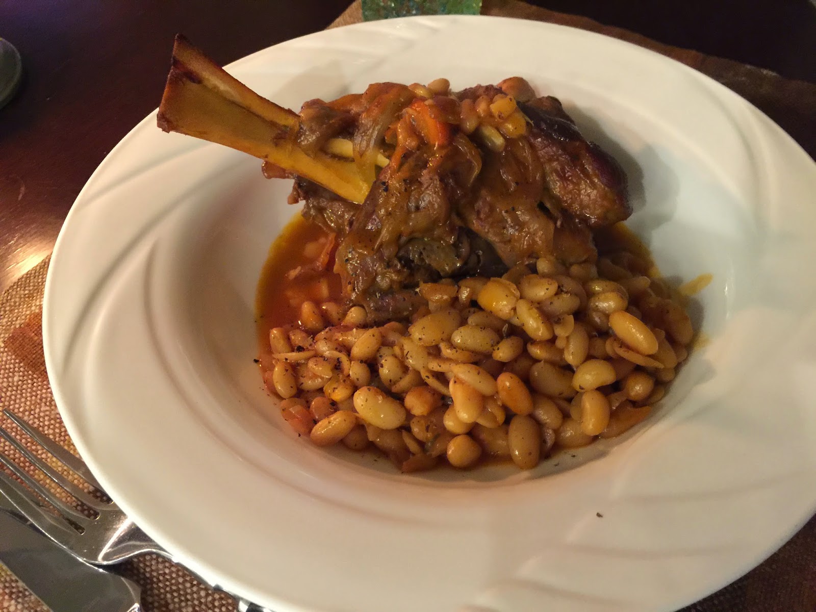 FEAST EVERYDAY Lamb with White Beans a classic French combination