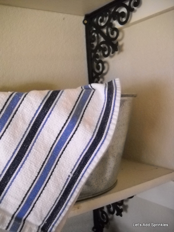 Let's Add Sprinkles Laundry Room Brackets