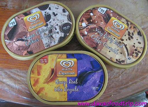selecta ice cream half gallon price