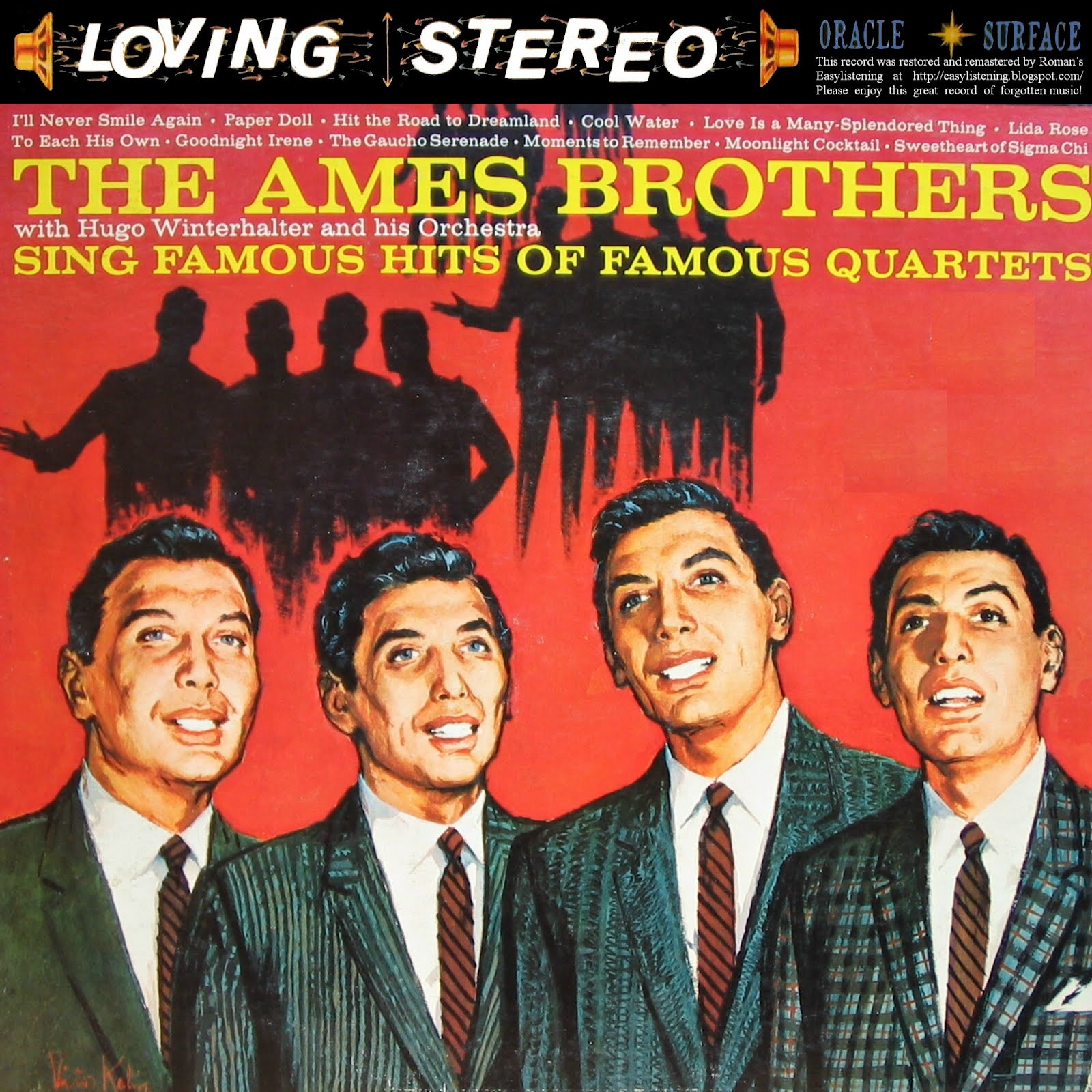 Roman´s EasyListening & InstrumentalCorner The Ames Brothers Sing