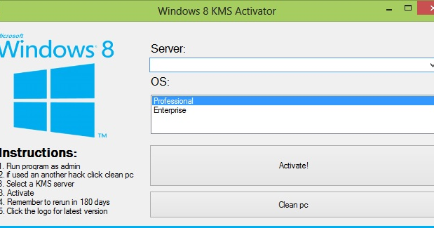Download Windows 8.1,8,7 KMS Activator 2014 for Free ...