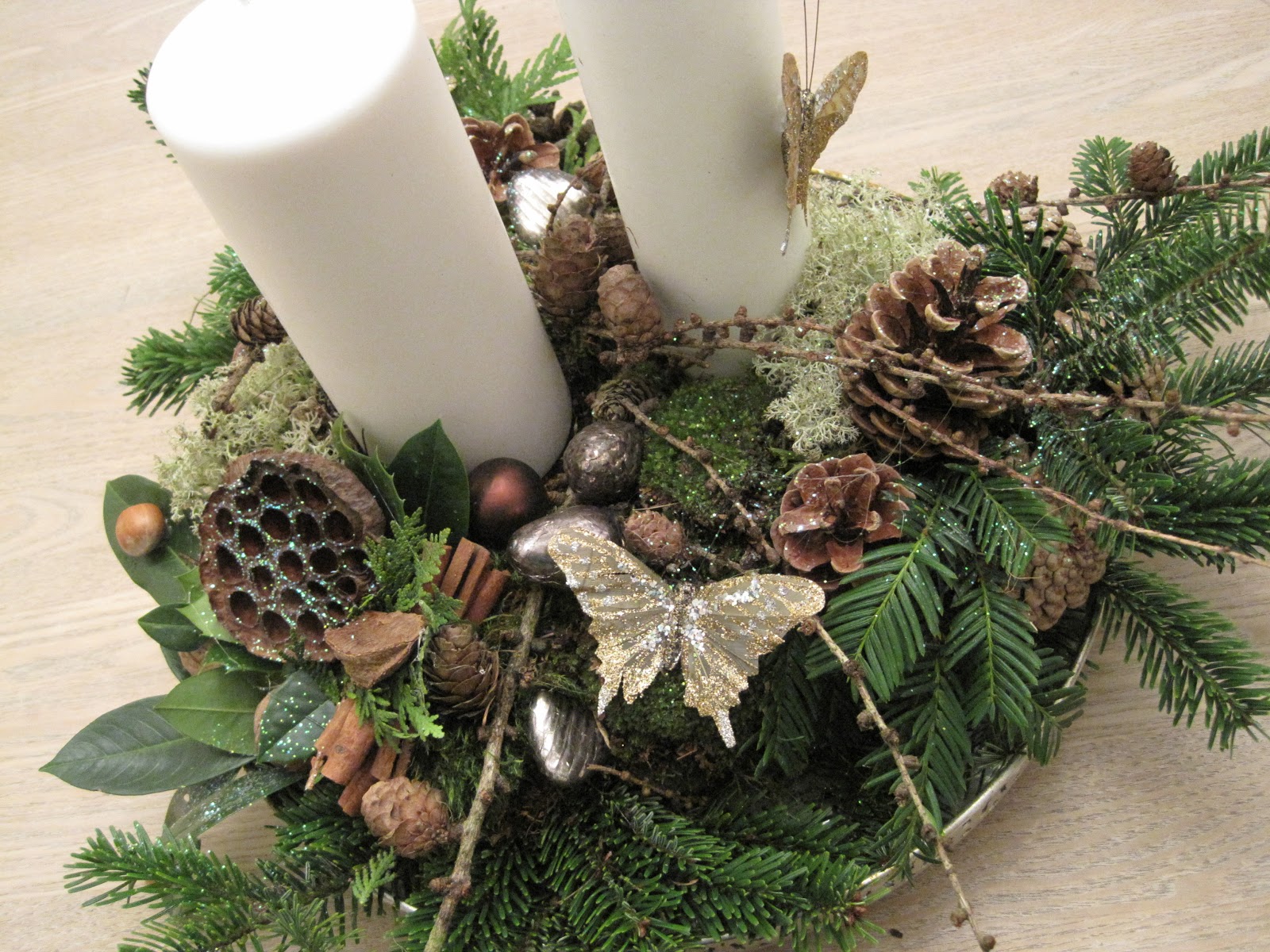 Hanne rimmen: den sidste juledekoration i år .... Inspiration til juledekorationer