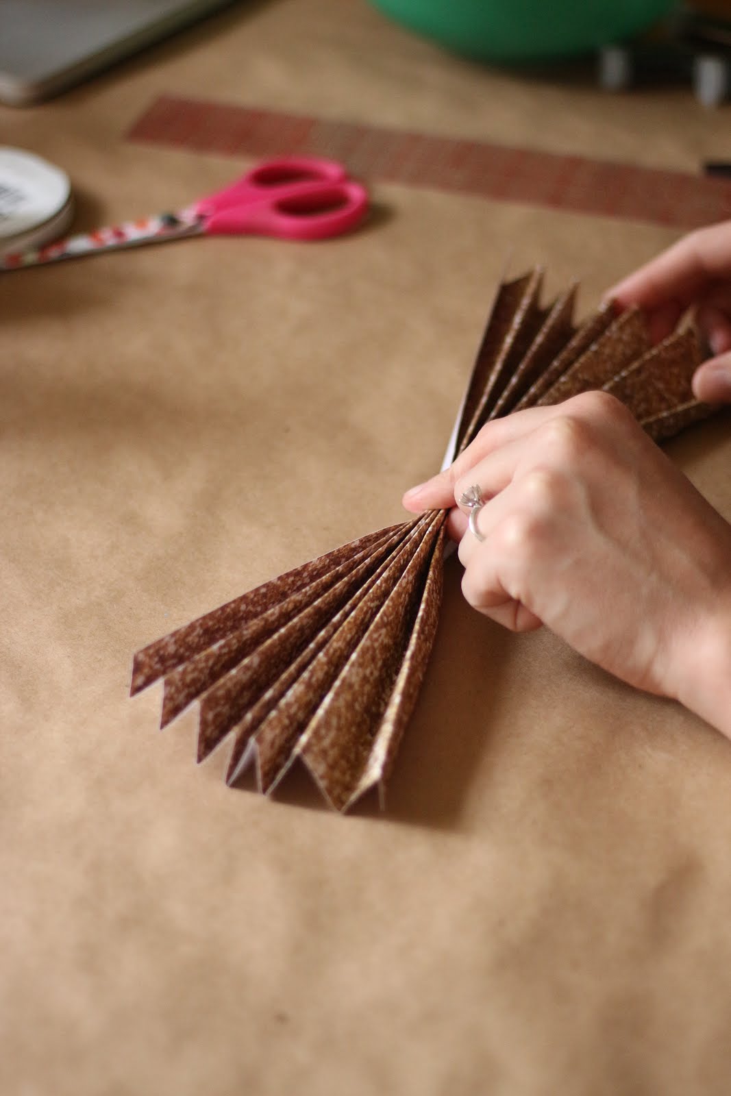 Make Your own Paper Pinwheel Tree Topper! Palindrome Dry Goods