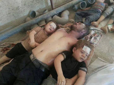  Korban Angkara Rejim Bashar Al-Assad Menggunakan Senjata Kimia.jpg