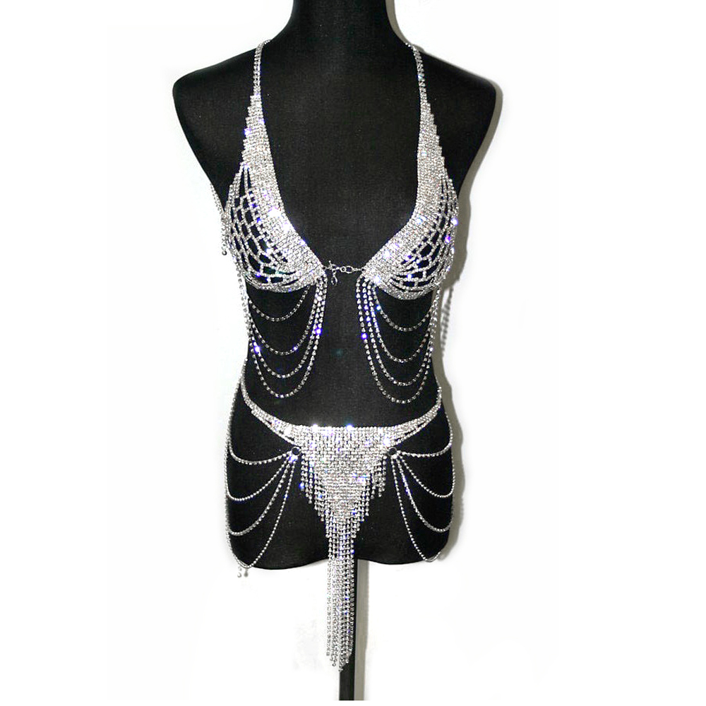 Rhinestone Underwear Rhinestone Lingerie,Rhinestone Bra straps