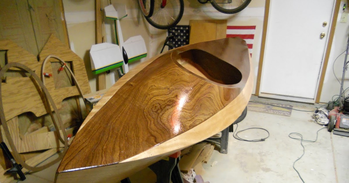 Wood Duck Kayak Build Epoxy Encapsulation, 58 hours.