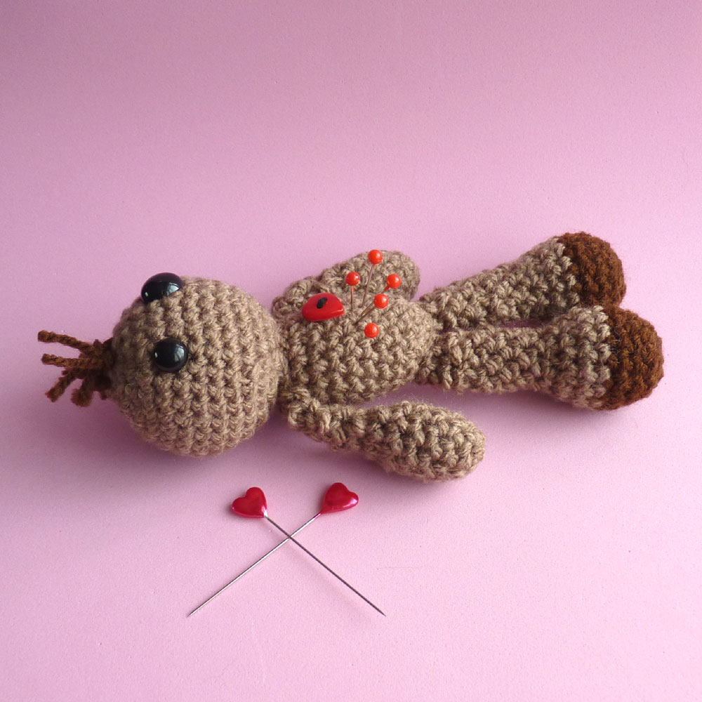 crochet voodoo doll