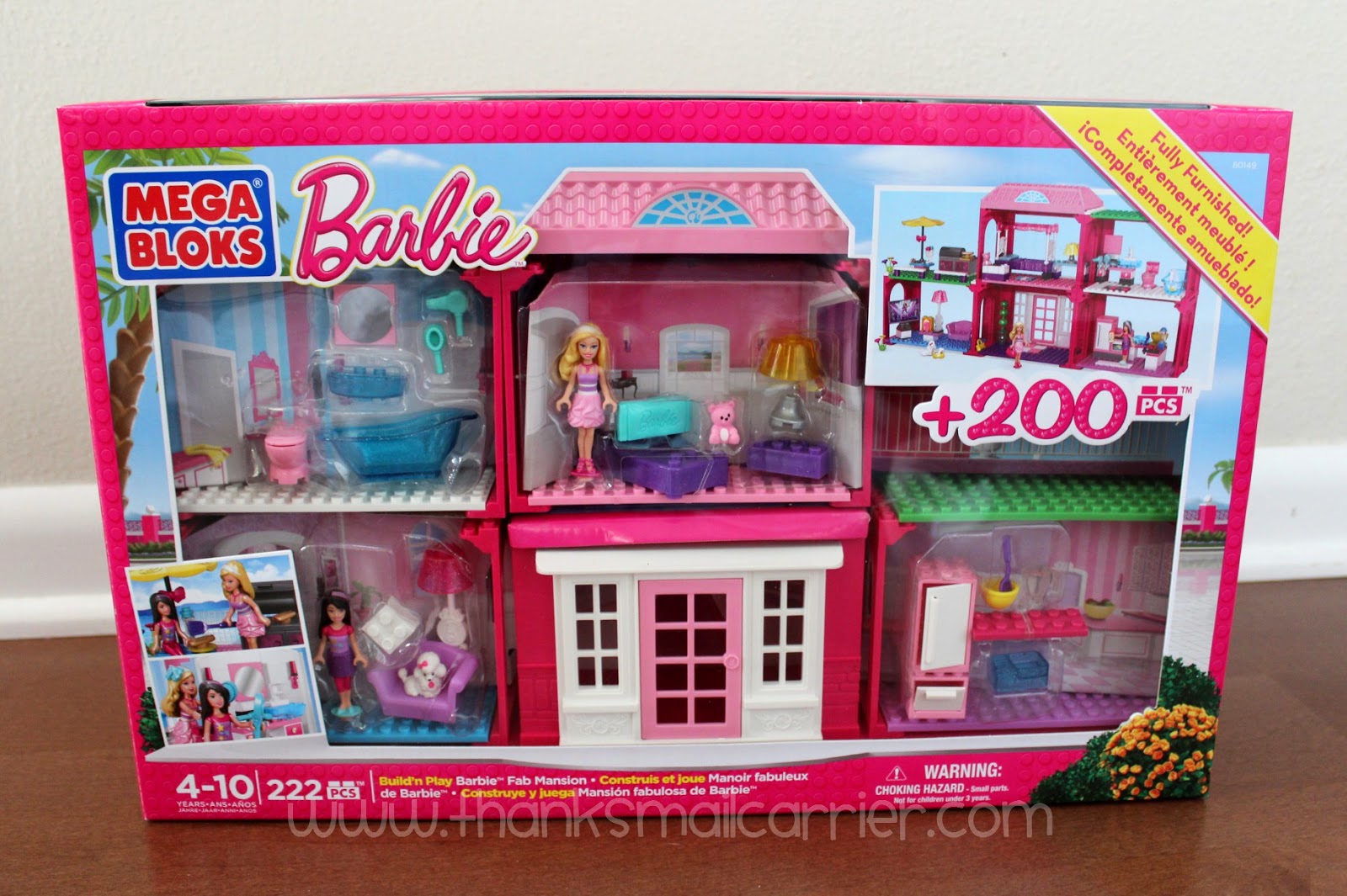 Mega Bloks Barbie Mansion