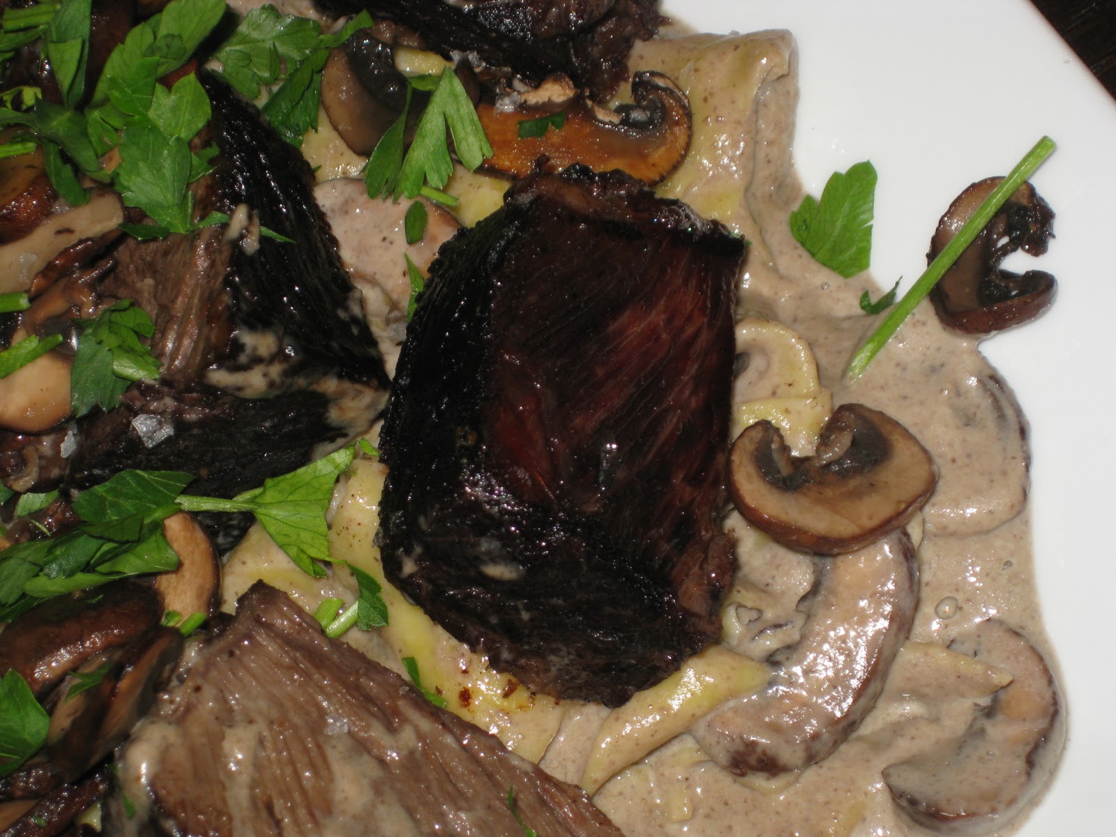 Thomas Keller's Beef Stroganoff from ad hoc at home What We Eat Together