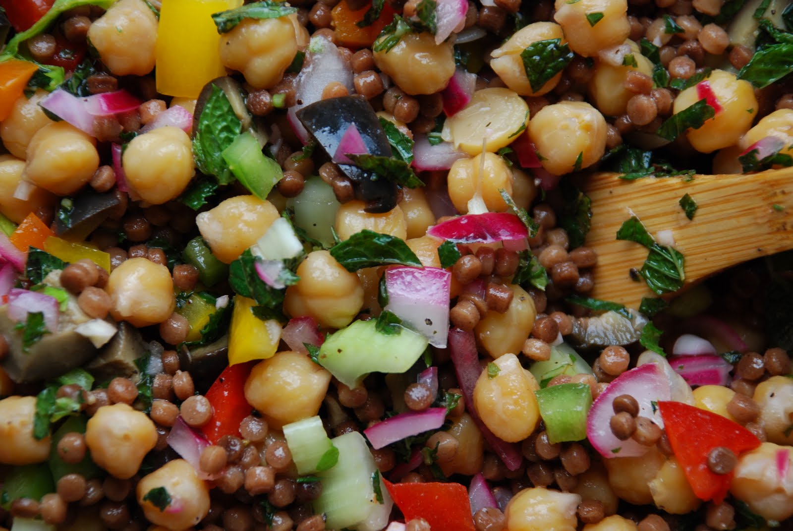 Kitchens Are Monkey Business Couscous And Garbanzo Bean Salad With