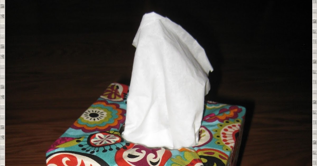 Ready Set Be Crafty DIY Tissue Box Cover