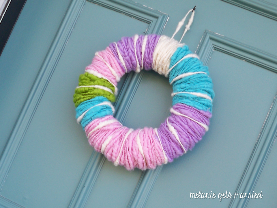 Making It In The Mitten Springtime Wreath