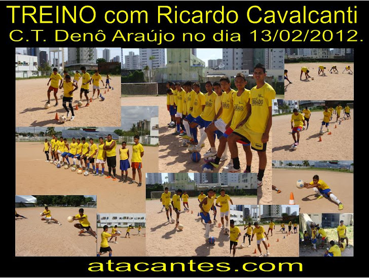 Treino de Futebol com Ricardo Cavalcanti