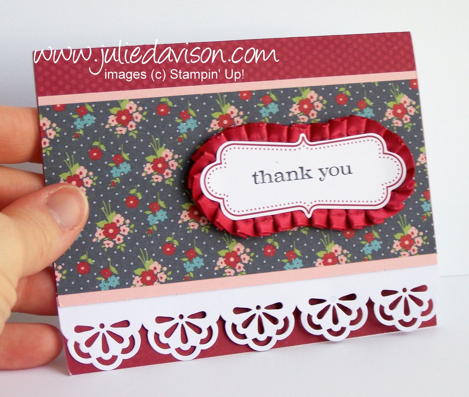 Julie's Stamping Spot Stampin' Up! Project Ideas by Julie Davison Everyday Elegance