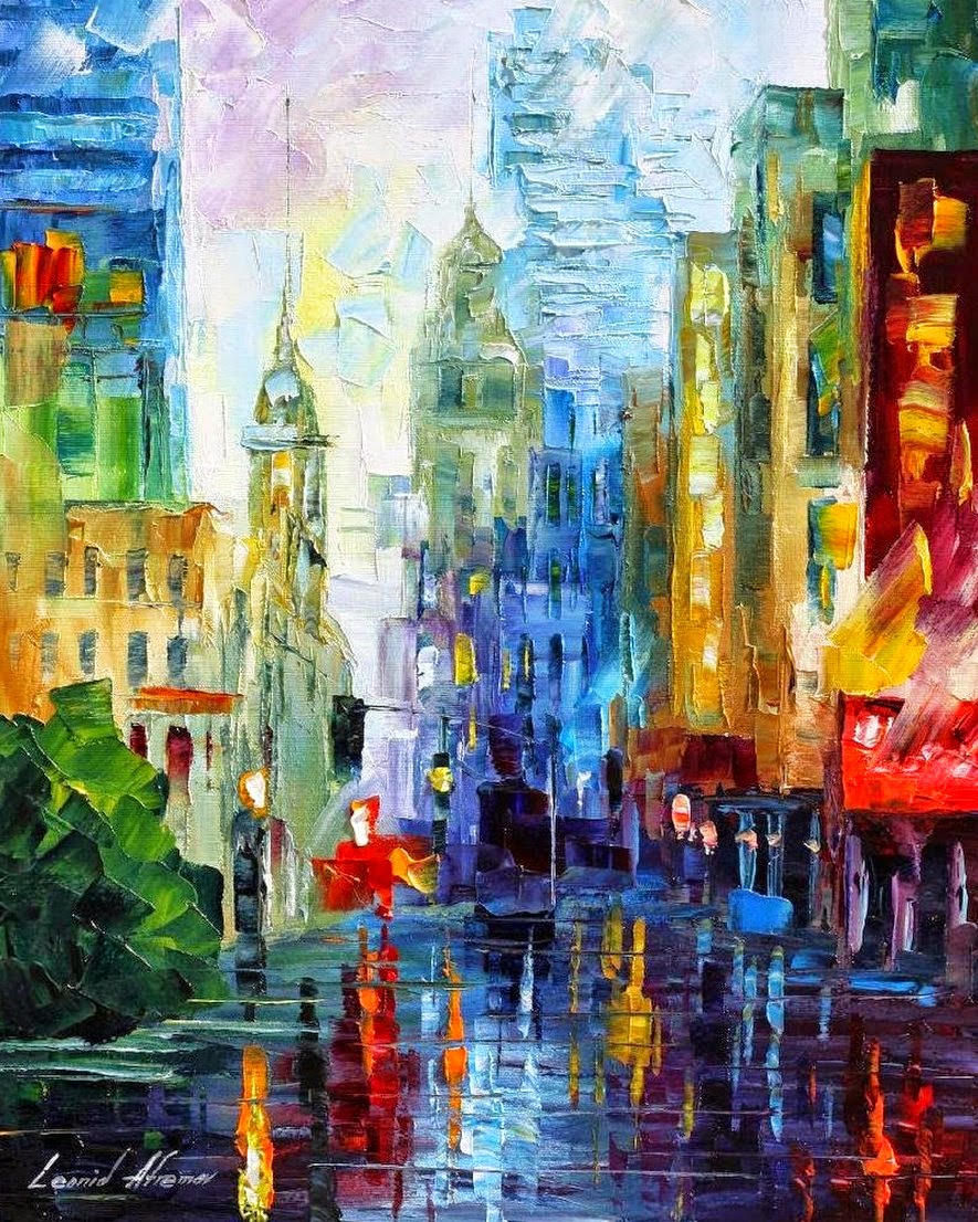 abstractos-modernos-paisajes-ciudades oleos-ciudades-abstractos-espatula