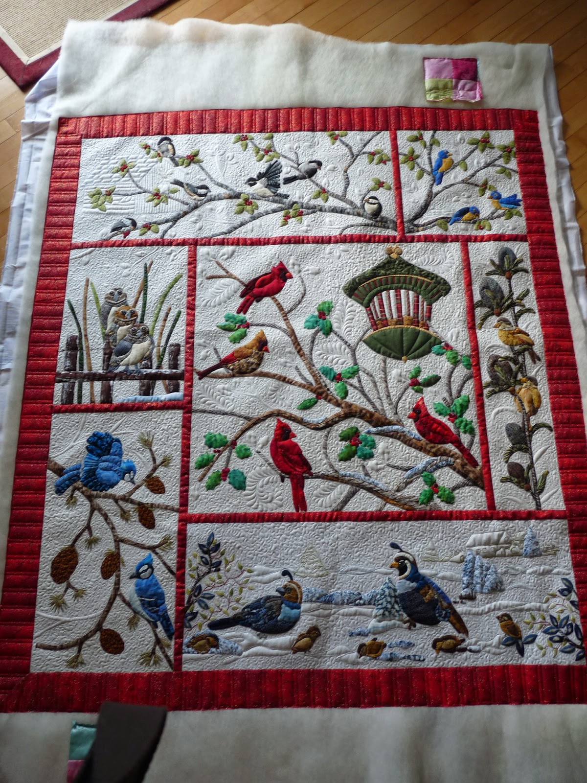 Sewing & Quilt Gallery Audubon Christmas